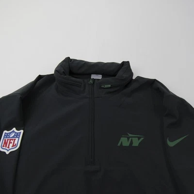 Pullover New York Jets Nike NFL On Field para hombre negro usado Foto 1 de 4