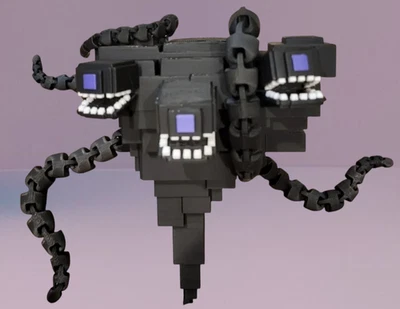 Articulated Wither Storm, Flexi Fidget Toy, 3D Printed - Image 1 of 4