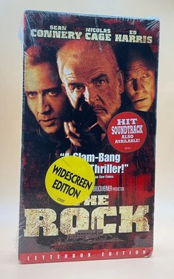 The Rock VHS 1998 Letterbox Edition Nicolas Cage *SEALED* **Buy 2 Get 1 Free** - Imagem 1 de 4