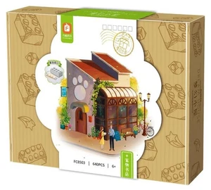 Blocchi di bloccaggio edifici libreria forange blocco FC8503 640 pezzi architettura - Foto 1 di 10