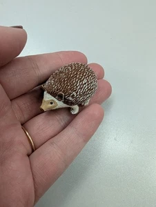 Hedgehog Toy Figure Toy Plastic 1.5" Realistic - Picture 1 of 7