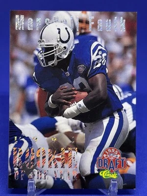 1995 年经典年度新秀 Marshall Faulk /15000 — 第 1/2 张图片