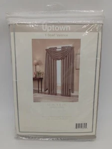 Uptown 1 Bufanda Cenefa Color Visón Cortina - Imagen 1 de 3