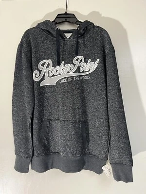 Sudadera con capucha para mujer Rocky Point Minnesota Lake of the Woods talla Lg nueva con etiquetas Foto 1 de 4