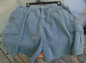 Ladies Cabelas Size 12 Olive Green Cotton Trail Hiker Shorts~Preloved - Picture 1 of 4