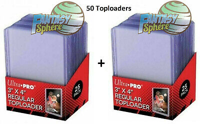 Pokémon Yu-Gi-Oh Magic 50 Protections Carte Rigide Ultra PRO REGULAR Toploader • 15€