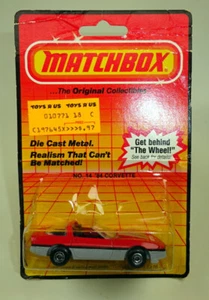 Matchbox Superfast Nr. 14F 1984 Corvette rot & grau - Picture 1 of 5
