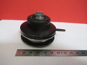 VINTAGE AO SPENCER CONDENSER + IRIS MICROSCOPE PART AS PICTURED S6-A-36 - Picture 1 of 8