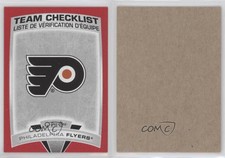 2019-20 O-Pee-Chee Wrapper Redemption Red Blank Back Philadelphia Flyers #572