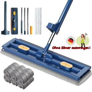 Profi Bodenwischer-Set Wischmop mit Teleskopstiel + 6pcs Ultra-Microfaserbezug - Bild 1 von 14