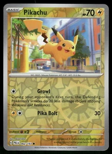 Pikachu Reverse Holo 062/193 SV02: Paldea Evolved Pokemon - Bild 1 von 2