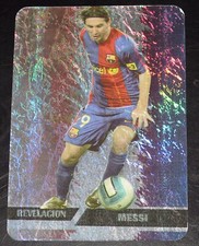 2007-08 Mundicromo Revelacion Lionel Messi #542 Foil Las Fichas la Liga 2007 c