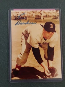 Lou Boudreau signed Photo- Red Sox - JSA COA - Picture 1 of 2