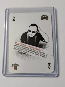 2006 Frank Black / Pixies Jim Beam Music Collector Playing Card Ace of Clubs - Imagen 1 de 5