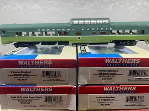 PACIFICO SETTENTRIONALE - LOEWY 2 TONI PASSEGGERI confezione da 4 - scala HO con INTERNO NUOVO FUORI PRODUZIONE - Foto 1 di 16