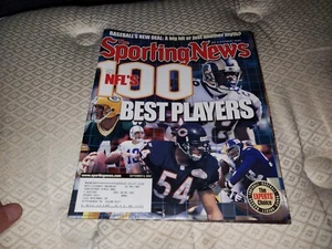 The Sporting News The NFL'S 100 Best Players Magazine 9/9/2002 - Picture 1 of 16