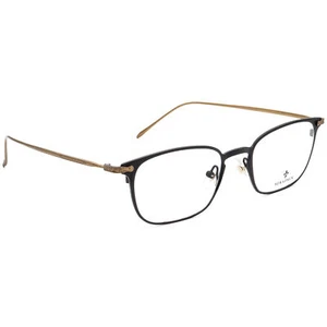 Seraphin Eyeglasses Draper /8047 Titanium Black&Gold Japan 50[]20 145 Handmade - Picture 1 of 9