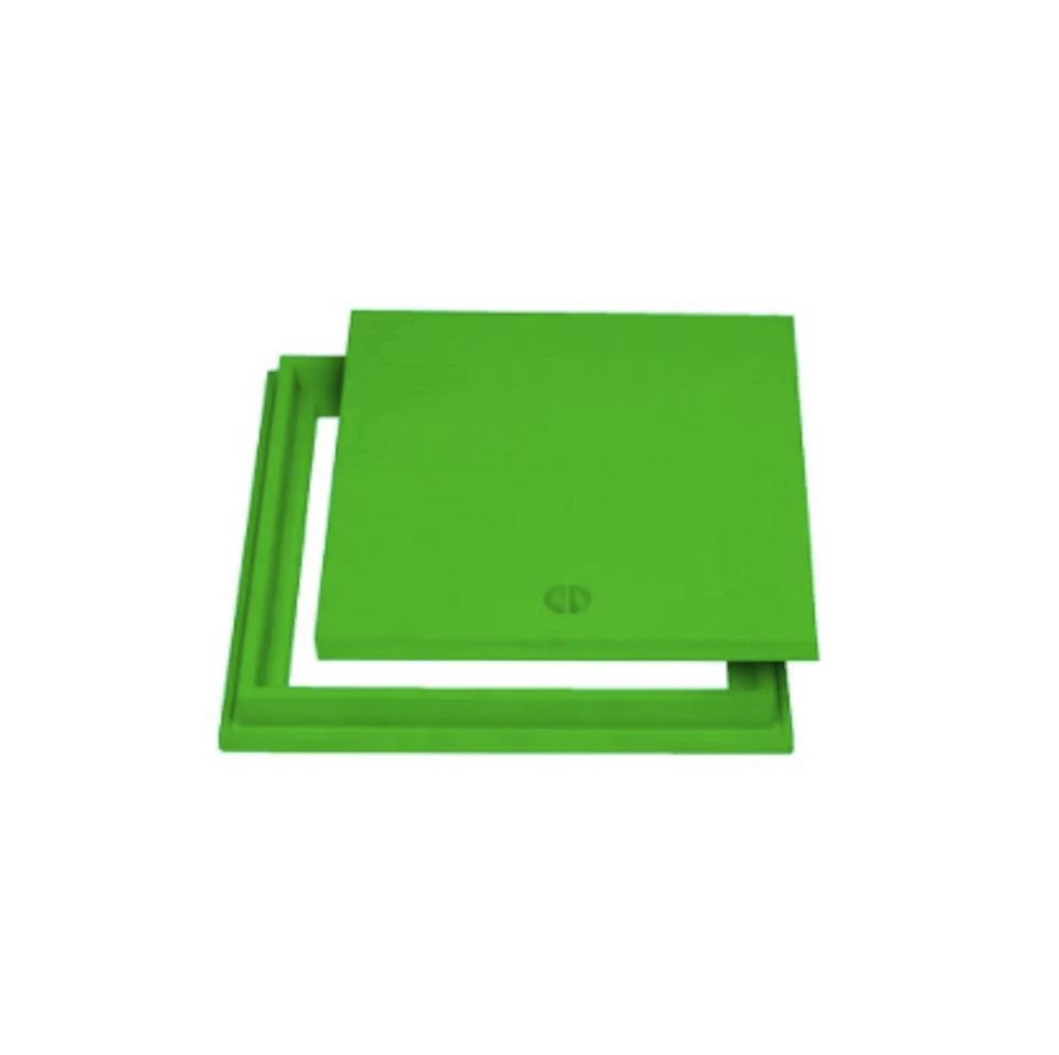 TELAIO CON CHIUSINO TOP IN PP - VERDE - Immagine 1 di 1