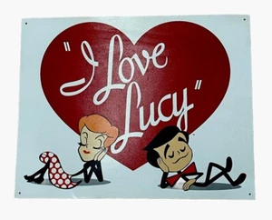 I Love Lucy - Metal Signs, DVD,Glasses,Cookie Jars,Plate,Clock,&More! (See Pics) - Picture 1 of 18