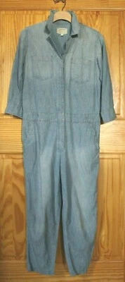 Current/Elliott Denim Jean Jumper Mameluco Talla 1 (pequeño) Algodón Ligero Cáñamo Foto 1 de 4