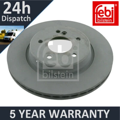 Se adapta al disco de freno trasero Mercedes CLK Clase E SLK Clase C Chrysler Crossfire Febi Foto 1 de 2