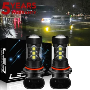 3000K 9006 LED Fog Light Bulbs for Dodge RAM 1500 2500 3500 2013-2016 2017 2018 - Picture 1 of 18