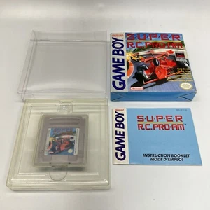 Super RC Pro-Am (Nintendo Game Boy, 1991) CIB Complete In Box Authentic Nice - Picture 1 of 12