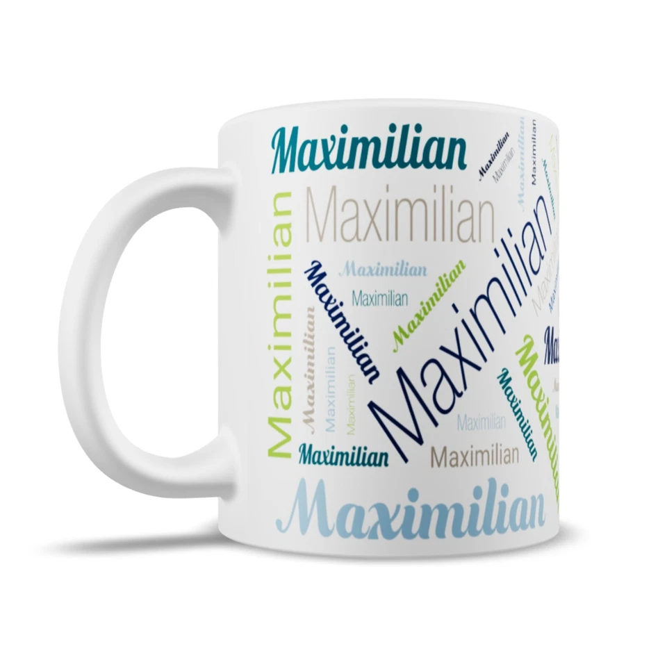 GRAVUR-FABRIK.DE Personalisierte Keramiktasse mit Namen / Namenstasse