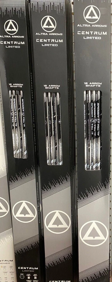 1 DOZEN Altra Centrum Limited .246 Elite Hunting Arrows Spine 350 Fletched 12 - Image 1 of 1