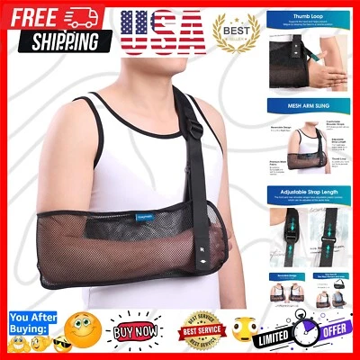 Multi-Functional Arm Sling - Lightweight Support for Shoulder and Wrist Injuries - Image 1 of 4