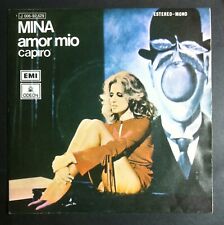 Mina Amor Mio / Capiro Espagne Vinyle 7 " 45 Odeon (Light Blue Label )