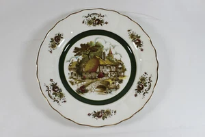 Englische ländliche Szenese, dekorative Wandteller, Made in Staffordshire England - Bild 1 von 7