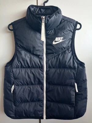 CHALECO CHALECO MUJER NIKE REVERSIBLE PLUMÓN RELLENO TALLA S (CV8684 010) NEGRO/BLANCO Foto 1 de 4