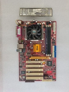 PC Chips M848A Rev 2.1 ATX Motherboard & AMD Athlon CPU & 3 x 256 ram bundle - Picture 1 of 18