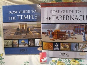 ROSE GUIDES-The Tabernacle & The Temple (2 Hardcovers with plastic overlays ) - Picture 1 of 22