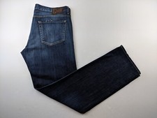 Citizens of Humanity Sid Straight Denim Men 38 Jet Blue Tall Soft Jean (39X34.5)