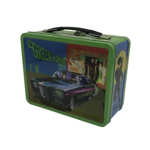 The Green Hornet - Tin Tote - FULL SIZED Lunch Box - Black Beauty - Picture 1 of 2