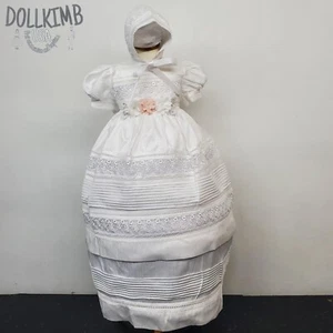 Ropones de niÑa para bautizo, Blanco o beich. Romper for christening. - Picture 1 of 13