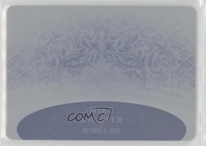 2015 Leaf ITG Superlative Printing Plate Cyan 1/1 Mike Richter #3WC-18 gn7