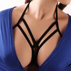 Womens Sexy Harness Bra Bralet Body Chest Strappy Elastic Bandage Cage Crop Top