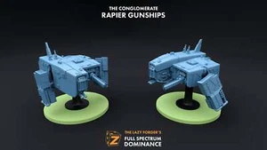 Rapier Gunships (2) - The Conglomerate - Full Spectrum Dominance - Picture 1 of 1