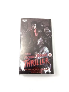 MAKING MICHAEL JACKSONS THRILLER VHS VIDEO VINTAGE CLASSIC - Picture 1 of 4