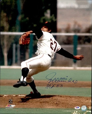 Juan Marichal Signed 16x20 Photo San Francisco Giants "HOF 83" PSA/DNA #H68302 - Image 1 of 2