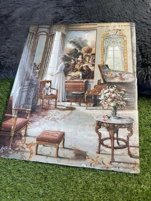 Póster impreso arte literario estadounidense 16x20" flores, religioso, Foto 1 de 2