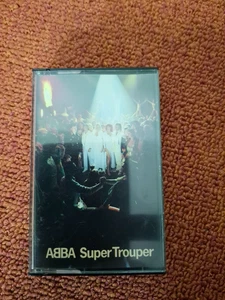 Cassette Album ABBA - Super Trouper (1980) Atlantic Label Canada - Picture 1 of 3