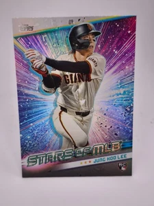 Jung Hoo Lee RC Stars of MLB 2024 Topps Series 1 San Francisco Giants - Picture 1 of 2