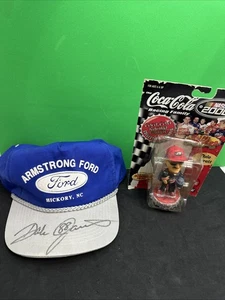 Vintage 1980er Snap Back Mütze gesungen von Dale Jarrett. Armstrong Ford Hickory NC - Bild 1 von 16