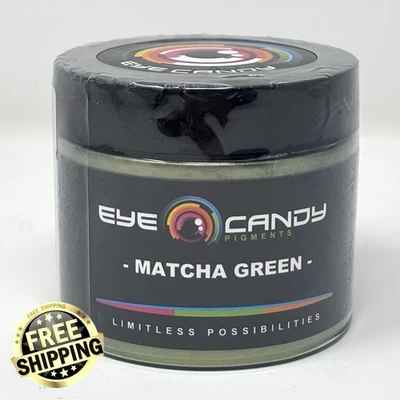 Eye Candy Pigments Premium Mica Powder Matcha Green 50g Acrylic Epoxy Resin Art - Image 1 of 4