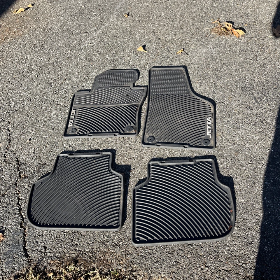2011-2018 Volkswagen Jetta Floor Mats Monster Mats Rubber OEM READ - Image 1 of 4