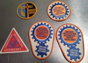 5 Lot National Institute for Automotive Service Excell. Sew on Patch/Extra READ! - Picture 1 of 12